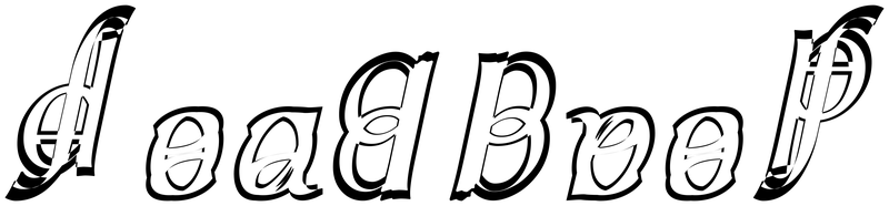 Ambigram for deadbeef in Linbiolinum ri g